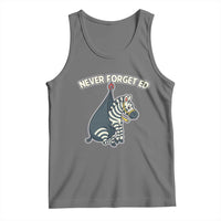 Never Forget Ed The Zebra Meme Tank Top Funny Viral Animal Escape Internet Humor Fans - Wonder Print Shop