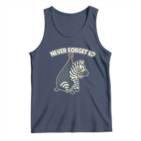 Never Forget Ed The Zebra Meme Tank Top Funny Viral Animal Escape Internet Humor Fans - Wonder Print Shop