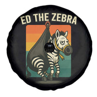 Retro Ed the Zebra Meme Spare Tire Cover Funny Viral Escape Animal - Wonder Print Shop
