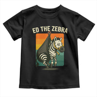 Retro Ed the Zebra Meme Toddler T Shirt Funny Viral Escape Animal - Wonder Print Shop