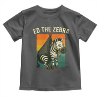 Retro Ed the Zebra Meme Toddler T Shirt Funny Viral Escape Animal - Wonder Print Shop