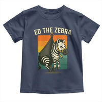 Retro Ed the Zebra Meme Toddler T Shirt Funny Viral Escape Animal - Wonder Print Shop