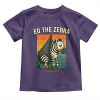 Retro Ed the Zebra Meme Toddler T Shirt Funny Viral Escape Animal - Wonder Print Shop