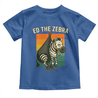 Retro Ed the Zebra Meme Toddler T Shirt Funny Viral Escape Animal - Wonder Print Shop