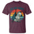 Retro Ed the Zebra Meme T Shirt Funny Viral Escape Animal Helicopter Rescue - Wonder Print Shop