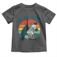 Retro Ed the Zebra Meme Toddler T Shirt Funny Viral Escape Animal Helicopter Rescue - Wonder Print Shop