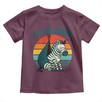 Retro Ed the Zebra Meme Toddler T Shirt Funny Viral Escape Animal Helicopter Rescue - Wonder Print Shop