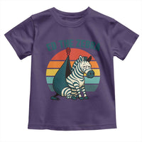 Retro Ed the Zebra Meme Toddler T Shirt Funny Viral Escape Animal Helicopter Rescue - Wonder Print Shop