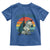 Retro Ed the Zebra Meme Toddler T Shirt Funny Viral Escape Animal Helicopter Rescue - Wonder Print Shop