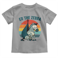 Retro Ed the Zebra Meme Toddler T Shirt Funny Viral Escape Animal Helicopter Rescue - Wonder Print Shop