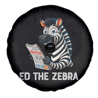 Ed the Zebra Meme Spare Tire Cover Funny Viral Animal Escape Internet Humor Fans - Wonder Print Shop