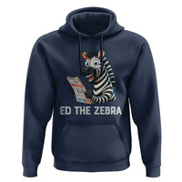 Ed the Zebra Meme Hoodie Funny Viral Animal Escape Internet Humor Fans - Wonder Print Shop