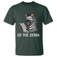 Ed the Zebra Meme T Shirt Funny Viral Animal Escape Internet Humor Fans - Wonder Print Shop