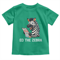 Ed the Zebra Meme Toddler T Shirt Funny Viral Animal Escape Internet Humor Fans - Wonder Print Shop