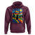 Whimsical Black Cat Pride Flag Hoodie Colorful LGBTQ Rainbow - Wonder Print Shop