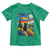 Whimsical Black Cat Pride Flag Toddler T Shirt Colorful LGBTQ Rainbow - Wonder Print Shop