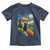 Whimsical Black Cat Pride Flag Toddler T Shirt Colorful LGBTQ Rainbow - Wonder Print Shop