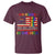 No Kings In America Rainbow Flag T Shirt - Wonder Print Shop