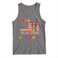 No Kings In America Rainbow Flag Tank Top - Wonder Print Shop