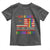 No Kings In America Rainbow Flag Toddler T Shirt - Wonder Print Shop
