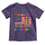 No Kings In America Rainbow Flag Toddler T Shirt - Wonder Print Shop