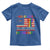 No Kings In America Rainbow Flag Toddler T Shirt - Wonder Print Shop