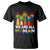 We Are All Human Rainbow Hands T Shirt LGBTQ+ Unity Equality Pride Month - Wonder Print Shop