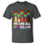 We Are All Human Rainbow Hands T Shirt LGBTQ+ Unity Equality Pride Month - Wonder Print Shop