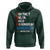 No Kings in America Since 1776 Hoodie Foxtrot Delta Taco Funny Patriotic Military Alphabet - Wonder Print Shop