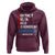 No Kings in America Since 1776 Hoodie Foxtrot Delta Taco Funny Patriotic Military Alphabet - Wonder Print Shop