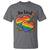 Be Kind Rainbow Heart T Shirt Spread Kindness LGBTQ Love Pride Month - Wonder Print Shop