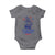 Rejecting Kings Since 1776 Baby Onesie Vintage Patriotic Ship 4th Of July Fireworks - Wonder Print Shop