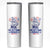 Rejecting Kings Since 1776 Skinny Tumbler Vintage Patriotic Ship 4th Of July Fireworks - Wonder Print Shop