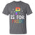 P is for Pride T Shirt Funny Rainbow Alphabet Celebrating LGBTQ+ Identity - Wonder Print Shop
