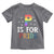 P is for Pride Toddler T Shirt Funny Rainbow Alphabet Celebrating LGBTQ+ Identity - Wonder Print Shop