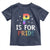 P is for Pride Toddler T Shirt Funny Rainbow Alphabet Celebrating LGBTQ+ Identity - Wonder Print Shop