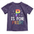 P is for Pride Toddler T Shirt Funny Rainbow Alphabet Celebrating LGBTQ+ Identity - Wonder Print Shop