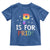 P is for Pride Toddler T Shirt Funny Rainbow Alphabet Celebrating LGBTQ+ Identity - Wonder Print Shop