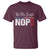 We The People Say Nope T Shirt Retro Patriotic No Kings Political Satire - Wonder Print Shop
