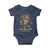 Jose Can You See Baby Onesie Funny Chelas y Cuetes 4th of July Latino Skeleton Fiesta - Wonder Print Shop