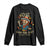 Jose Can You See Long Sleeve Shirt Funny Chelas y Cuetes 4th of July Latino Skeleton Fiesta - Wonder Print Shop