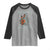 Anti Cancer Skeleton Middle Finger Raglan Shirt Floral Fck Cancer - Wonder Print Shop