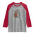 Anti Cancer Skeleton Middle Finger Raglan Shirt Floral Fck Cancer - Wonder Print Shop