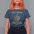 Anti Cancer Skeleton Middle Finger T Shirt For Women Floral Fck Cancer - Wonder Print Shop