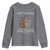 Anti Cancer Skeleton Middle Finger Youth Sweatshirt Floral Fck Cancer - Wonder Print Shop