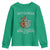 Anti Cancer Skeleton Middle Finger Youth Sweatshirt Floral Fck Cancer - Wonder Print Shop