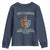 Anti Cancer Skeleton Middle Finger Youth Sweatshirt Floral Fck Cancer - Wonder Print Shop