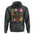 No Kings No Fascists No Tyrants No Nazis Hoodie Subtle Resist Retro Boho Floral - Wonder Print Shop