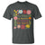 No Kings No Fascists No Tyrants No Nazis T Shirt Subtle Resist Retro Boho Floral - Wonder Print Shop