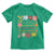 No Kings No Fascists No Tyrants No Nazis Toddler T Shirt Subtle Resist Retro Boho Floral - Wonder Print Shop